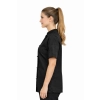 Bluza kucharska damska czarna krótki rękaw  roz.L